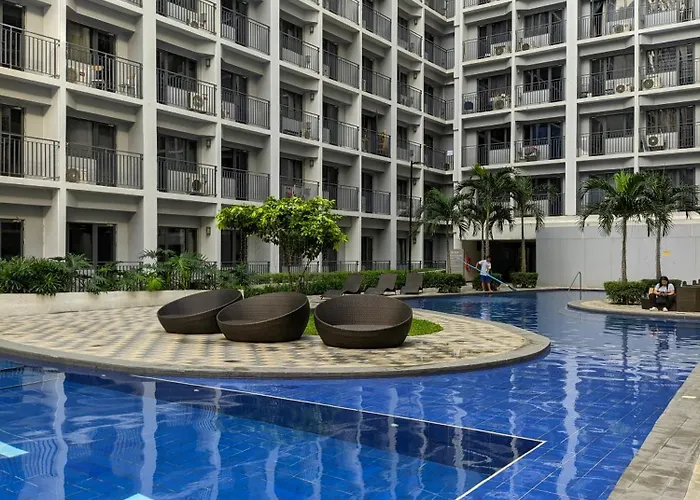 アパート Shore 2 Residences T1, Moa Wtc Smx Arena 1br 4pax